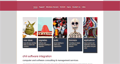 Desktop Screenshot of chilisoftware.com